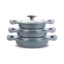 Thermoad 3'lü Döküm Sahan Gri