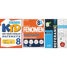 Fenomen 8. Sınıf Ktd+8a+newton Referans Matematik 3 Kitap