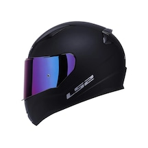 Ls2 Rapid Full Face Motosiklet Kaskı Gökkuşağı Vizörlü Mat Siyah