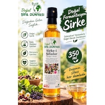 Doğal Şifa Dünyası Sirke-i Şifadar Doğal Fermantasyon 350 ML