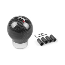 Sones Universal Araç Karbon Fiber Vites Topuzu, 5 Vitesli