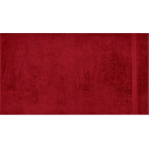 Homeloverr Organik Pamuk Banyo Havlusu - Bordo - 70x130 Cm Renkli