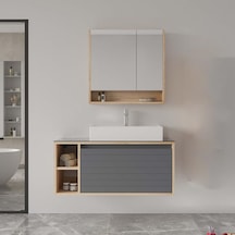 Orka Prato 100 Cm Legnano Banyo Dolabı Takımı Legnano