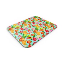 Mikrofiber Bulaşık Altlığı 35x45 Cm Dijital Meyve Baskılı Çift Yönlü