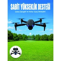 App Kontrollü Mini Drone 4k Hd Kamera, 360 Takla Ve Katlanabilir Tasarım
