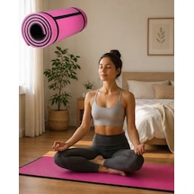 10 Mm Pilates Egzersiz Matı Kaydırmaz Taban Konforlu Spor Minderi Hafif Taşınabilir Çok Renkli