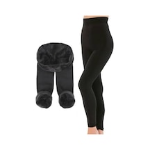 Larosa Lingerie Termal Peluş Taytsiyahl Siyah