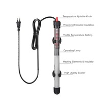 Pazly Türk Akvaryum Otomatik Sıcaklık Regülatörü 50w, Su Termometresi Seti, Evrensel Isıtıcı, Euro Şarj, 20-34 C