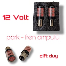 Led Park Stop Ampulü Kırmızı Park Fren Ampulü Kırmızı Çift Duylu