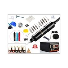 Xl-5338A Hybrıd Black Tattoo Pen Kalıcı Makyaj Makinası Seti