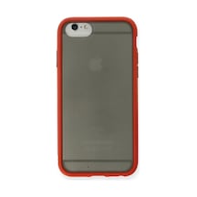 Apple Uyumlu iPhone 6 Uyumlu Kılıf Montreal Silikon Kapak - Kırmızı