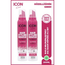 Saç Şekillendirici Köpük Curl Defıne 2'li Set