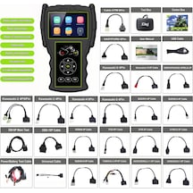 Türkçe Motorsiklet Arıza Tespit Cihazı JDİAG M100 Pro Full 23 Kab