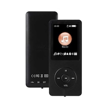 8gb Hafıza Kartlı Bluetoothlu Mp3 Çalar Ses Kayıt Fm Radio Dahili Hoparlör Ekranlı Müzik Çalar