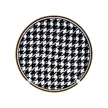 Zm Decor Siyah İnci Tabak 17 Cm