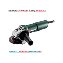Metabo 115Mm Avuç Taşlama Makinası 115Mm Spiral Makina