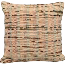 Zehra Abla Halı Yeni El Dokuma Dekoratif Kilim Kırlent Yastık Kılıfı 6770 Çok Renkli