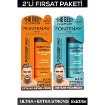 Fontenay Saç Şekillendirici Pudra Toz Wax Mat Effect Ve Ultra Strong 20gr