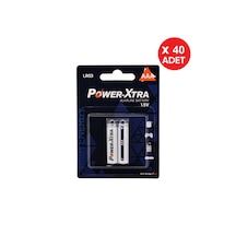 Power-Xtra Alkalin AAA İnce Kalem Pil 80 Adet