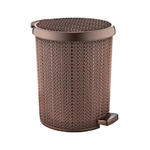 Plastik Örgü Pedallı Çöp Kovası 15 Lt
