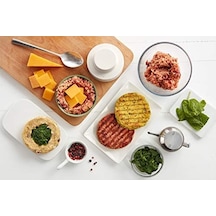 Açık Yeşil Burger Kalıbı 11x3,5cm 26 Cm