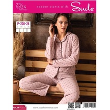 Sude P-4416 Bambu İnterlok Battal Kadın Pijama Takımı