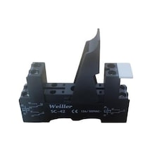 Weiller Sc-42 8 Pin İğne Bacak Role Soketi Raya Montaj