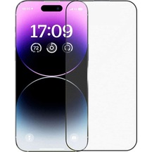 Baseus Crystalline Apple Uyumlu   iPhone 14 Pro İçin Parlama Önleyici Tempered