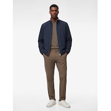 Koton Normal Bel Cepli Düğmeli Slim Fit Non Iron Esnek Kumaş Pantolon Vizon 6sam40085hw