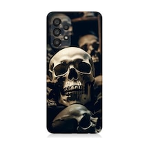 Samsung Galaxy A53 Uyumlu Kuru Kafa Desenli Silikon Kılıf