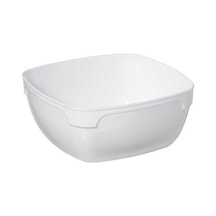 Kristal Kare Kase Beyaz 300 Ml - 12 Adet