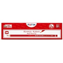 Fatih Kırmızı Kopya Kalemi 12 Adet