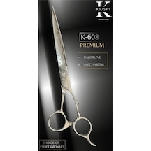 Kioski Profesyonel Premium Lüks Makas 440-c 6,5 Numara K-608