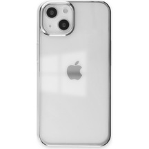 Apple iPhone Uyumlu - 14 Plus Kılıf Element Silikon - Gümüş