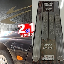 Bmw 5 Serisi Exclusive Kapı Eşiği + Çamurluk Vent Krom