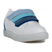 Vicco Sun 220f21y212 Beyaz Mavi Ortopedik Işıklı Erkek Çocuk Spor Ayakkabı 001