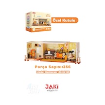 Jaki Nanci Serisi Müzik Odası 256 Parça Oyuncak Yapım Seti -ffjkhk133