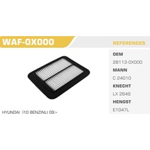 Wınkel Waf-0X000 Hava Filtresı İ10 08-