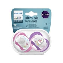 Philips Avent Ultra Air Emzik 6-18 Ay Kız-9008692211217 Pembe