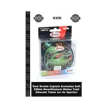 Özel Üretim Captain Evolution Soft 300mt Monofilament Misina Yeşil Oltacılık Tekne Avı Su Sporları 0.35 mm