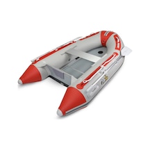 Fishika 240cm Kırmızı Ahşap Taban Omurgalı Şişme Bot Fsh240pgr