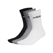 Adidas C Lın Unısex Spor Çorap - Ic1302 SİYAH-GRİ-BEYAZ