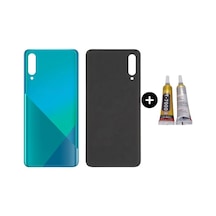 Samsung A30s Sm-a307 Uyumlu Arka Pil Kapağı Mavi + B7000 Çok Renkli