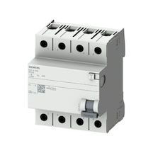 Siemens 5sz1642-6ya Trifaze Kaçak Akım Koruma Rölesi 300ma 25a 3 Faz + N