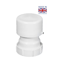 McAlpine Junior Mini DN50lik Atık Pis Su Kötü Koku Önleyici Otomatik Hava Alma Valfi Havalık Şapkası