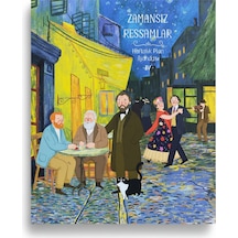 Melimelek Zamansız Ressamlar Ajandası Iv, Zamansız Ajanda 16.5x19.5 Cm Sticker'lı Zamansız Iv