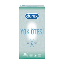 Durex Yok Ötesi Prezervatif 10'lu Slim Fit İnce Ve Esnek 3'li Ekonomik Paket - 3 Adet Tarı