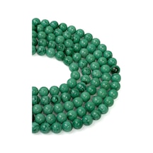 8 Mm Malahit Malakit Taşı Dizi Yeşil