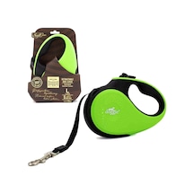 Doggie Otomatik Köpek Tasması Soft L 50 KG 5 Mt Yeşil