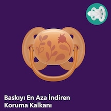 Ultra Soft Emzik, Kız Bebekler İçin 6 18 Ay, 2 Li Paket, Ortodontik Silikon, Flexifit Kalkanlı, Ultra Yumuşak, Bpa İçermez, Taşıma Kutulu, Scf091/18 Açık Bej